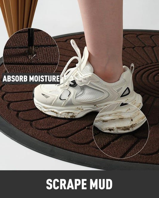 Floova Premium Half-Round Indoor & Outdoor Door Mat