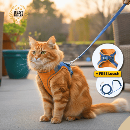FLOOVA SafePaw™ Cat Harness & Leash Set